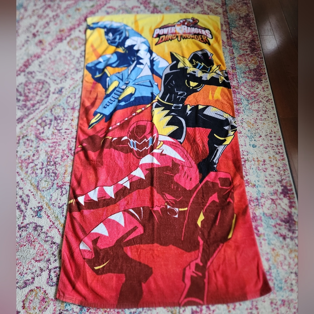 Vintage Power Rangers Beach/pool Towel